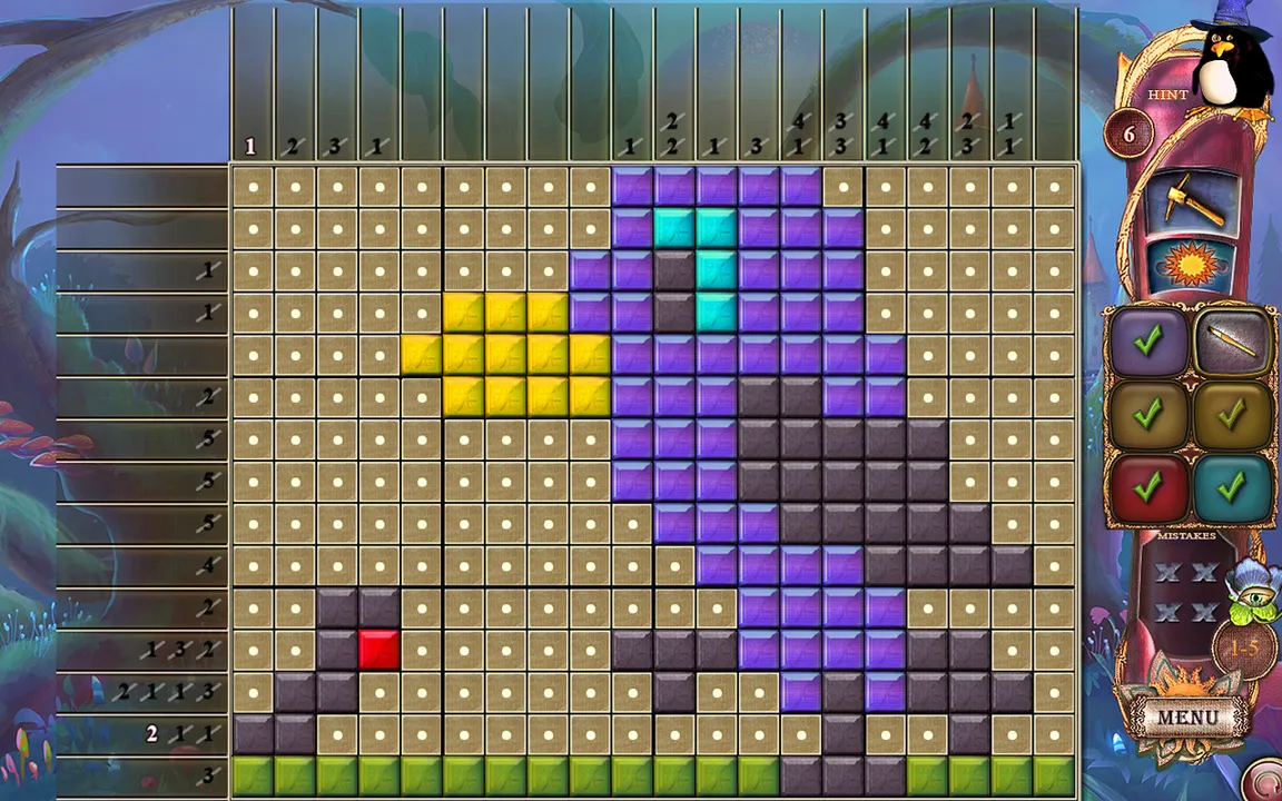 Fantasy Mosaics 26: Fairytale Garden Screenshot 3