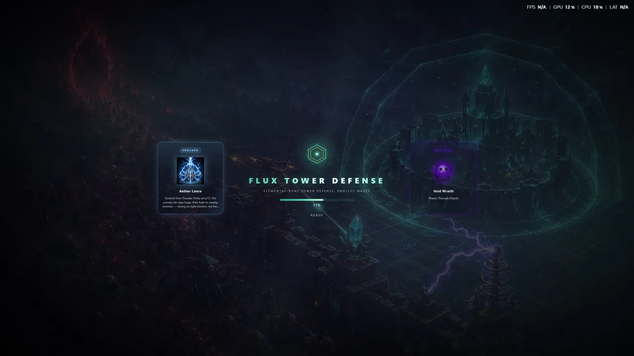 Flux Tower Defense: New Discovery Screenshot 0