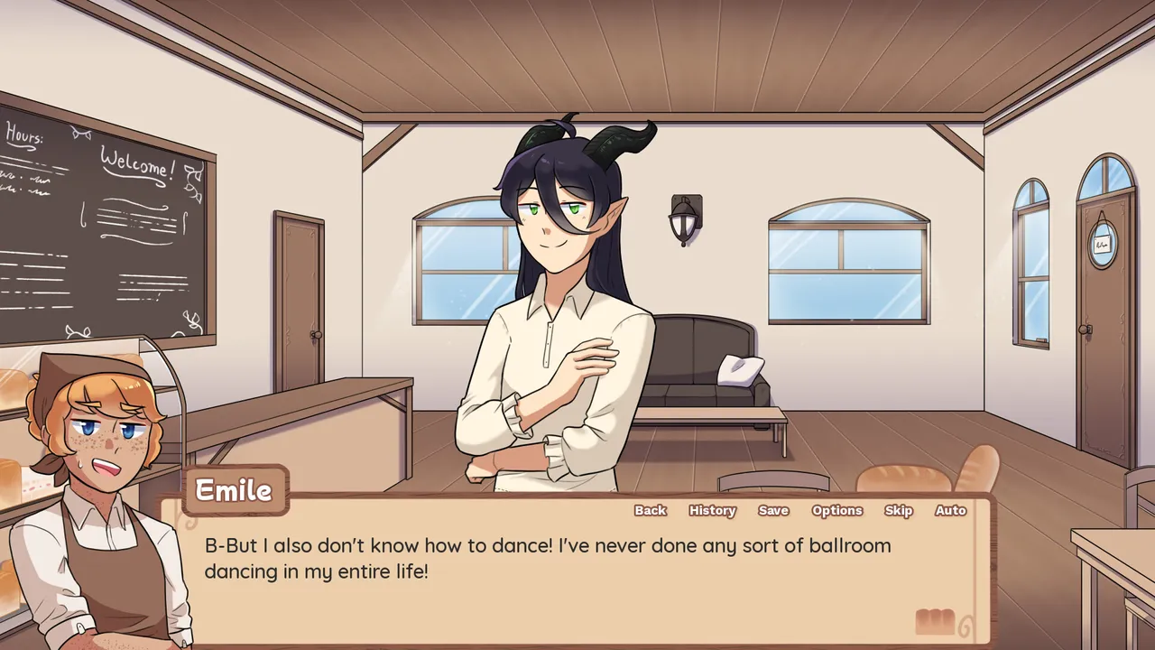 Bread Makes the Heart Aflutter - The Baker's First Ball DLC Screenshot 0
