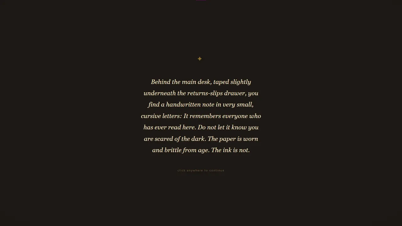 The Night Librarian Screenshot 0