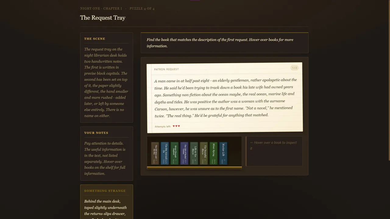 The Night Librarian Screenshot 4