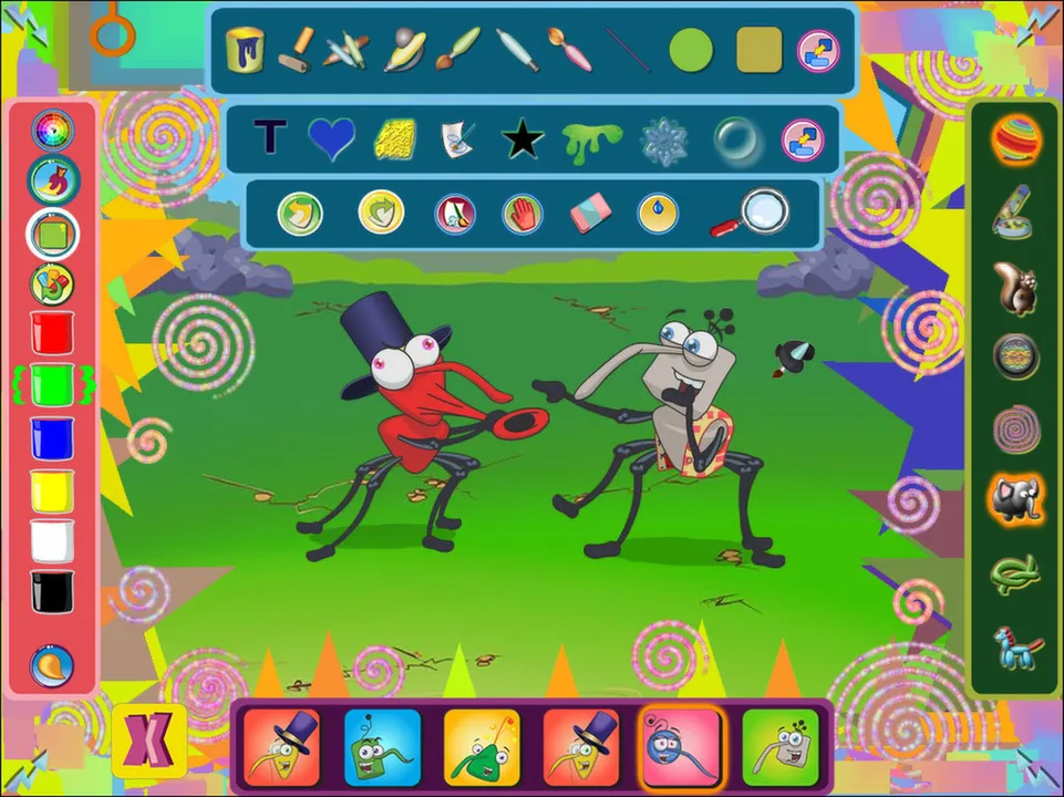 Bin Weevils Arty Arcade Screenshot 9