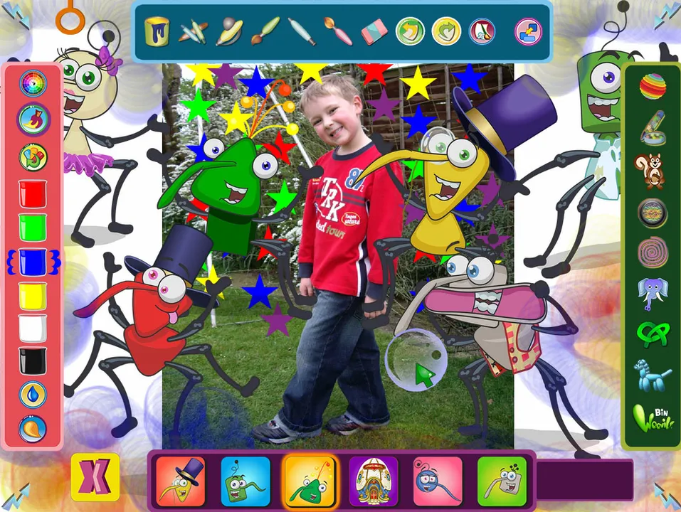 Bin Weevils Arty Arcade Screenshot 8