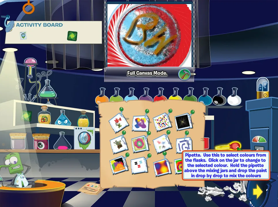 Bin Weevils Arty Arcade Screenshot 0