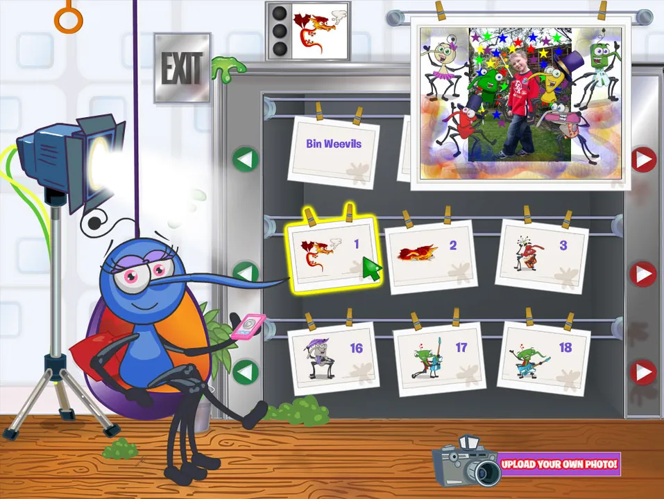 Bin Weevils Arty Arcade Screenshot 5