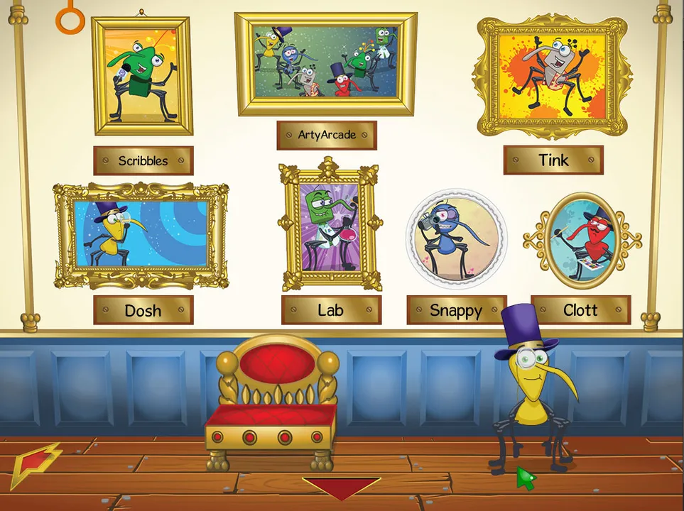 Bin Weevils Arty Arcade Screenshot 4