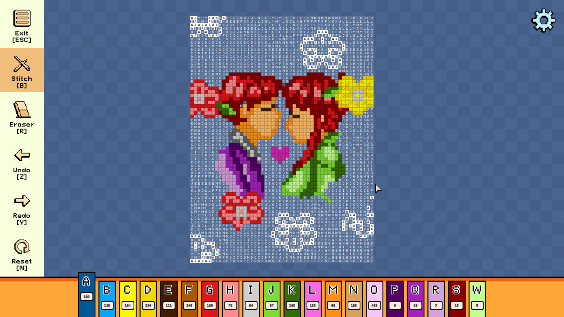 Pixel Cross Stitch - Valentine's Day Pack 3 Screenshot 3