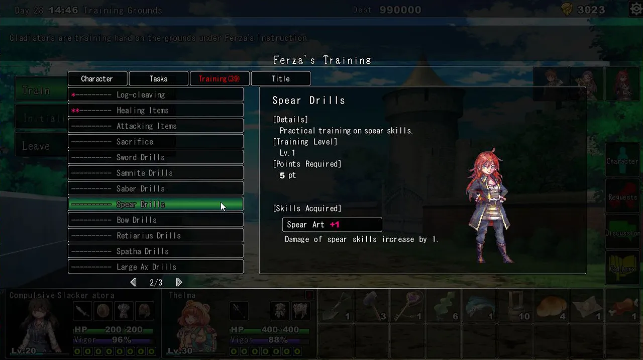 Mad Princess: The Great Gladiators Screenshot 6