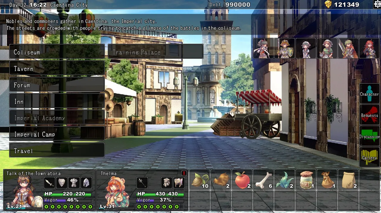 Mad Princess: The Great Gladiators Screenshot 9