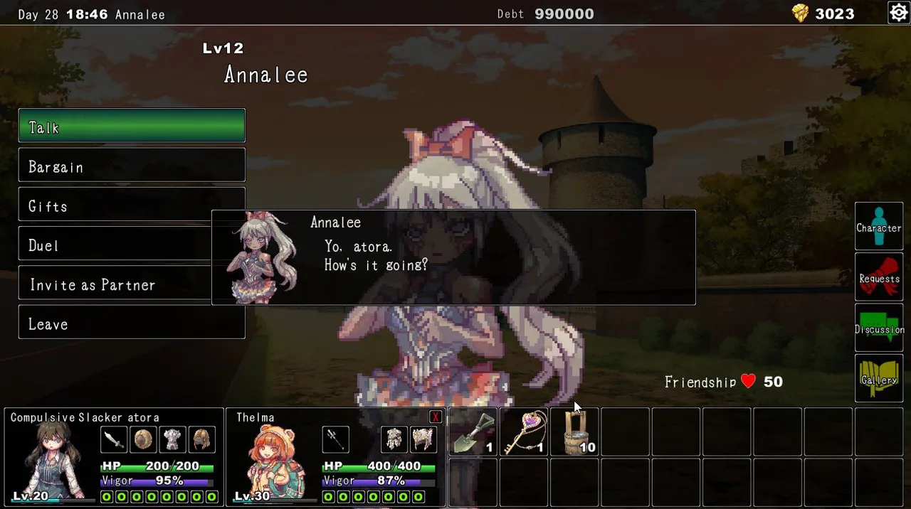 Mad Princess: The Great Gladiators Screenshot 1