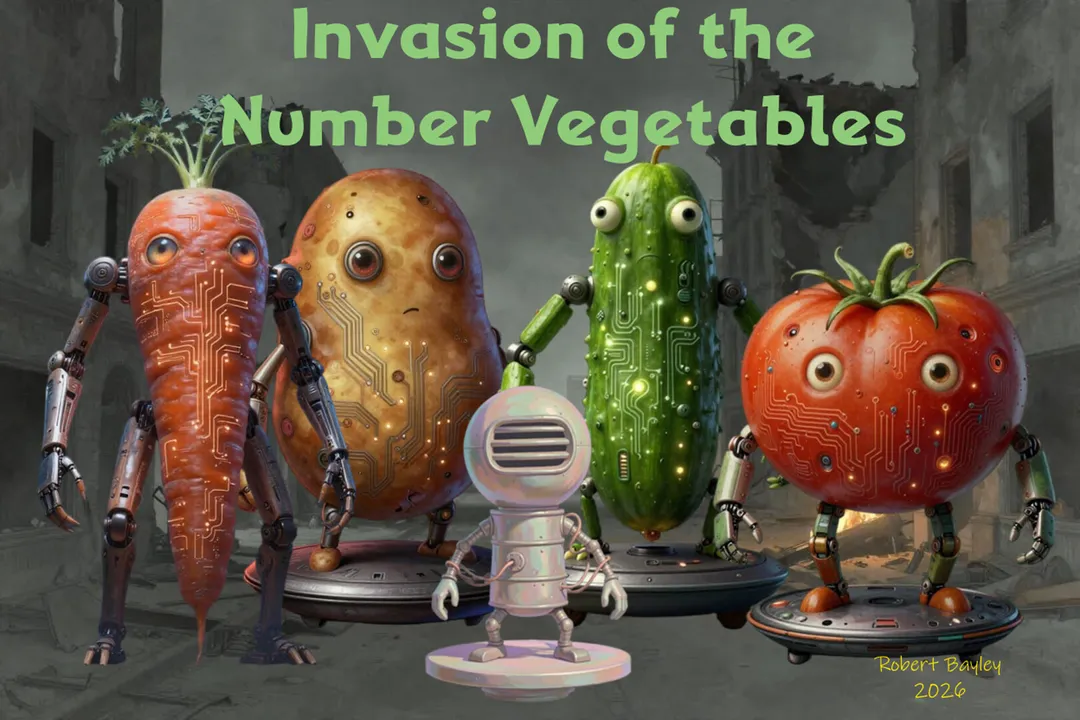 Invasion of the Number Vegetables Screenshot 0