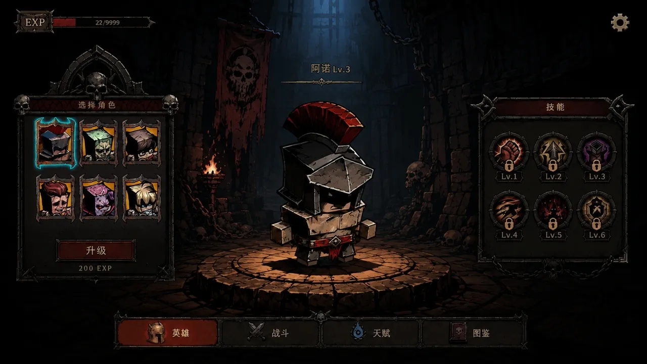 Dark Bone Prison Demo Screenshot 1