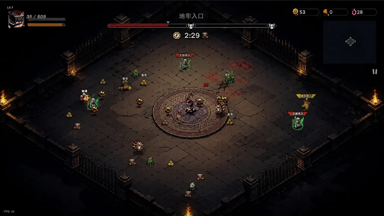 Dark Bone Prison Demo Screenshot 3
