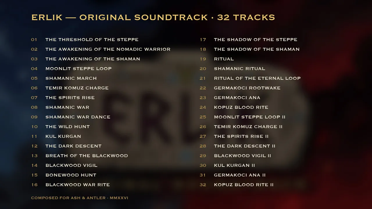 ERLIK Soundtrack Screenshot 0