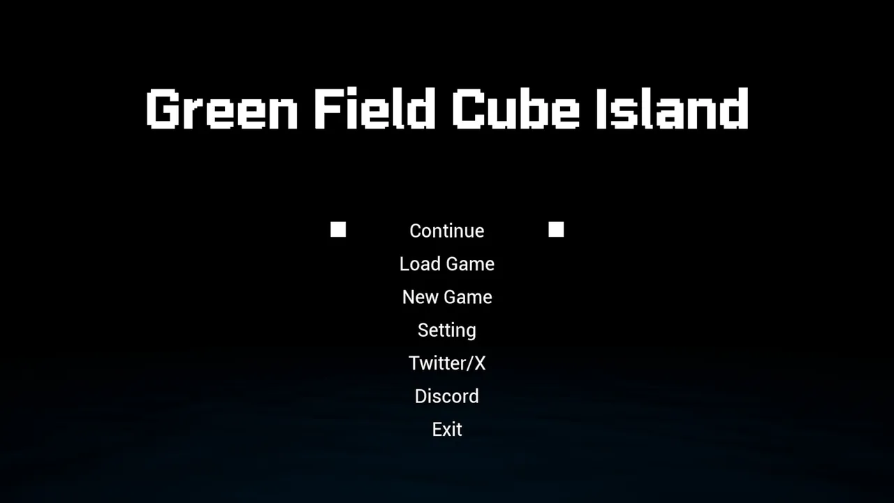 Green Field Cube Island Screenshot 0