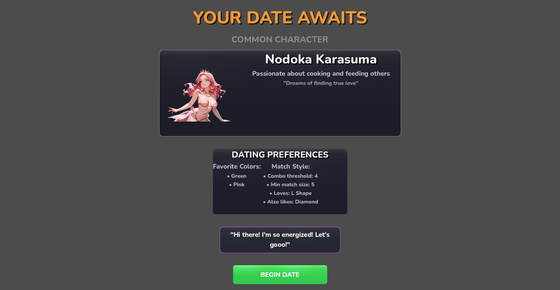 Waifu Match! Screenshot 0