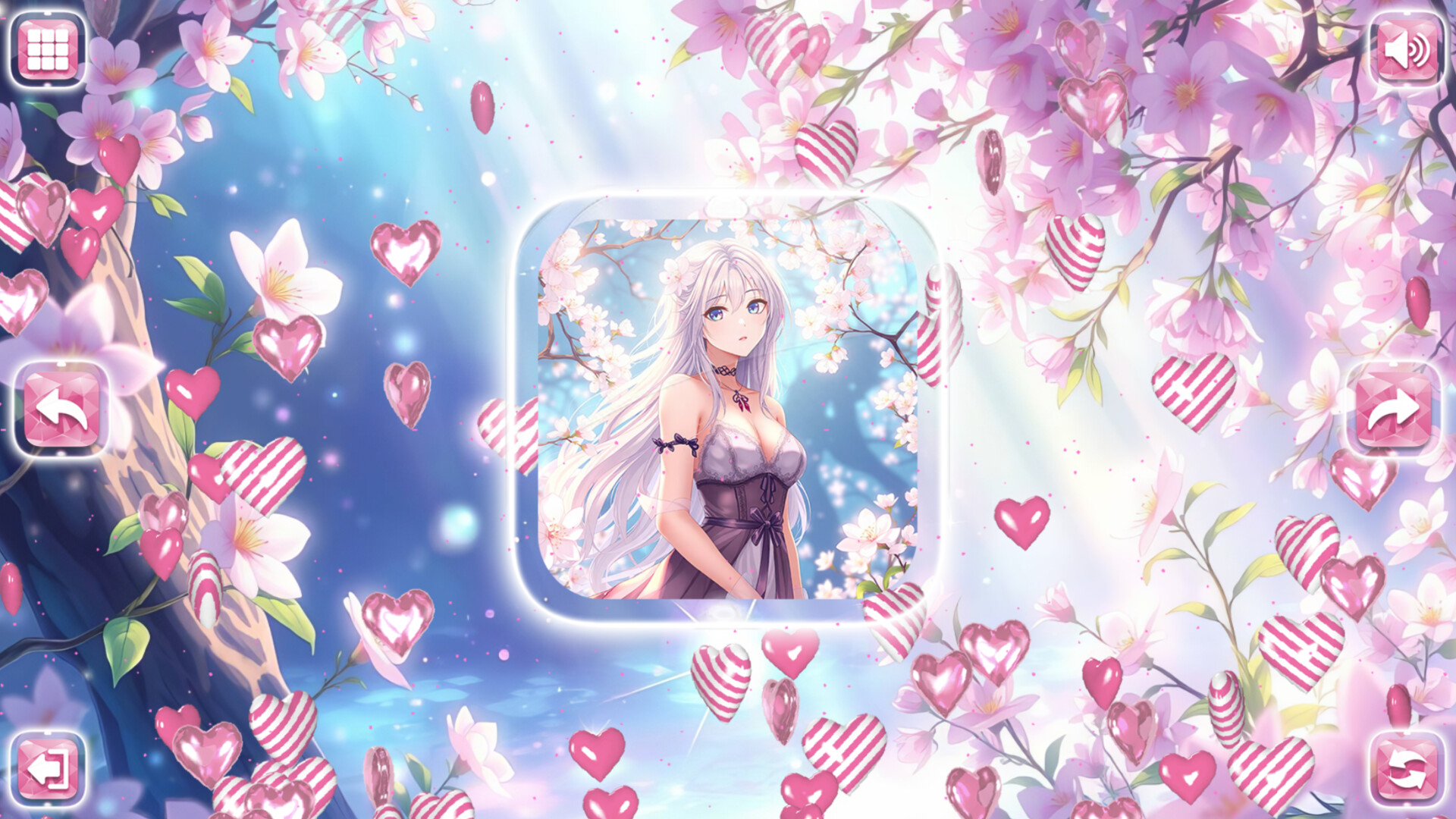 Lovely Anime Puzzle: Spring Screenshot 7