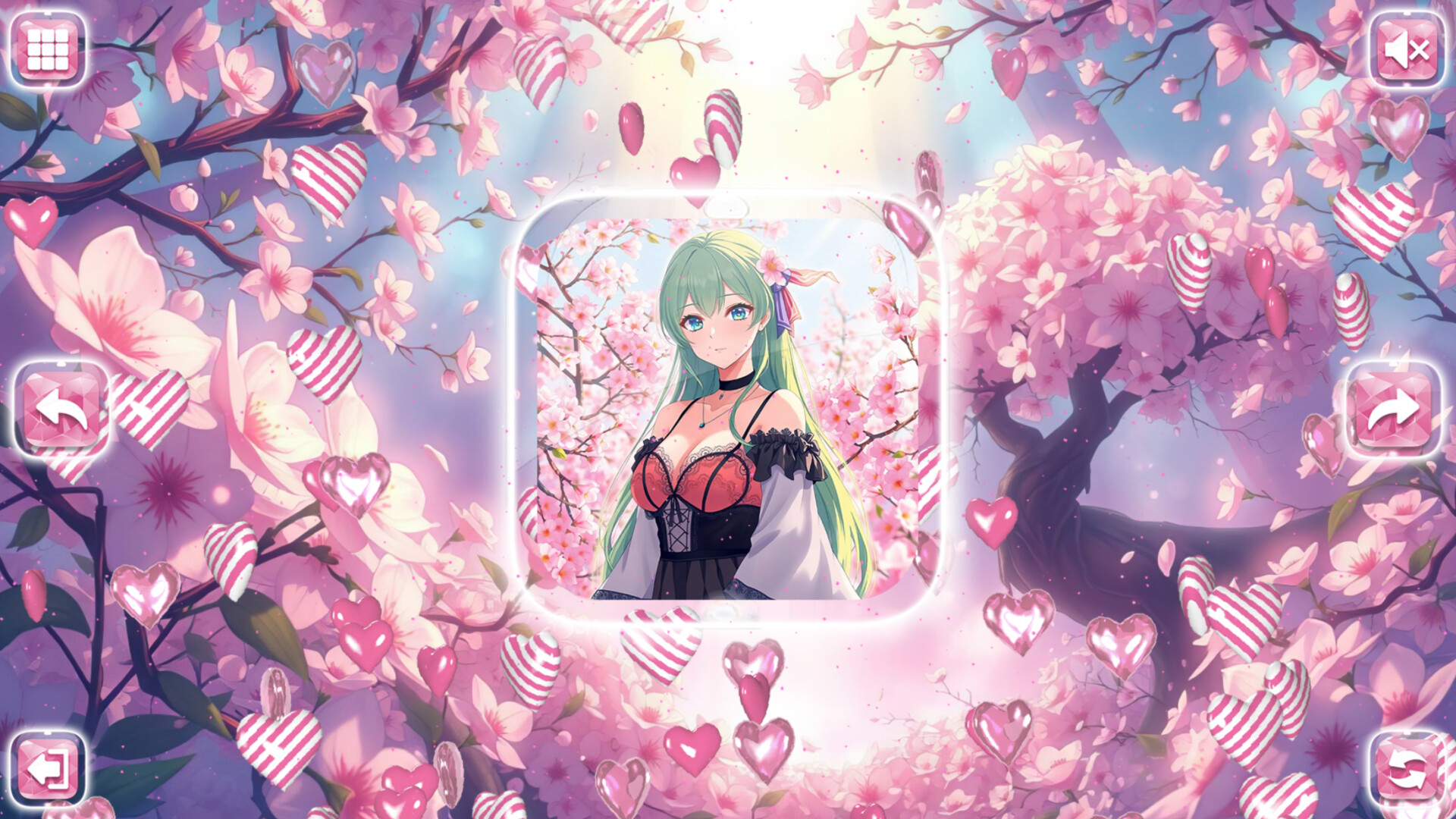 Lovely Anime Puzzle: Spring Screenshot 3