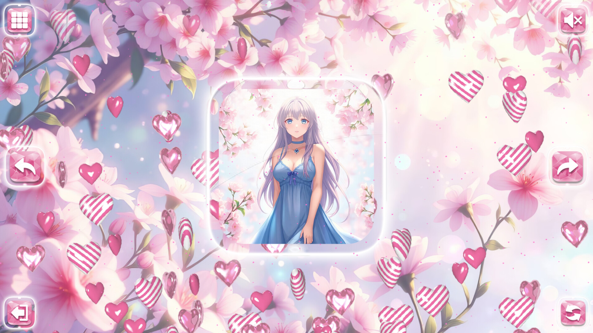 Lovely Anime Puzzle: Spring Screenshot 5