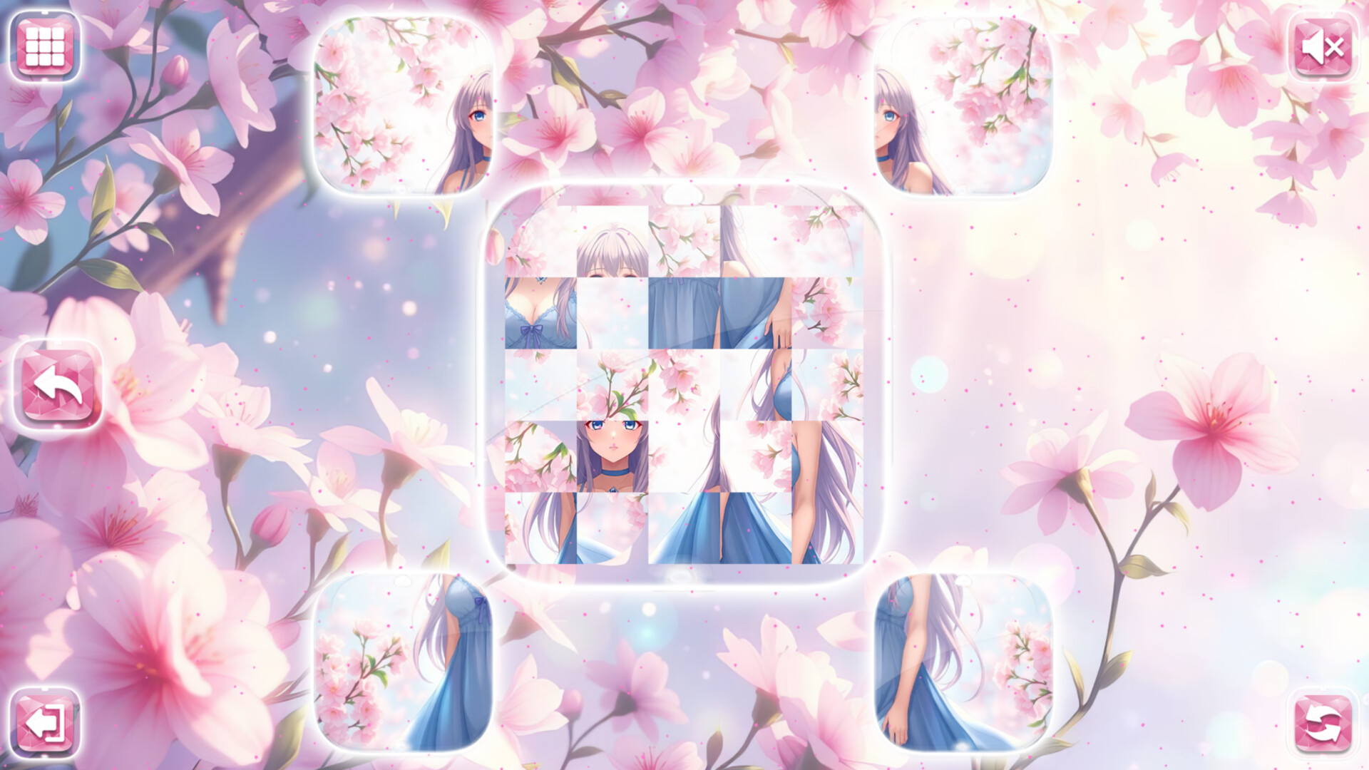 Lovely Anime Puzzle: Spring Screenshot 4