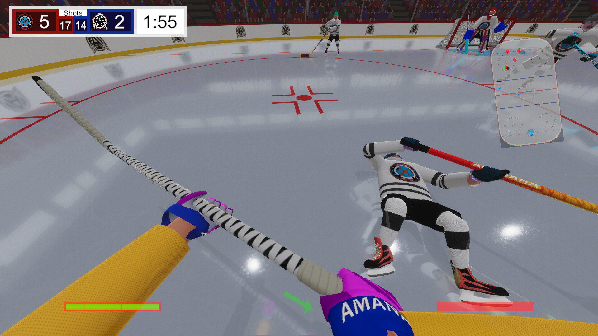 Amanaha hockey Screenshot 2
