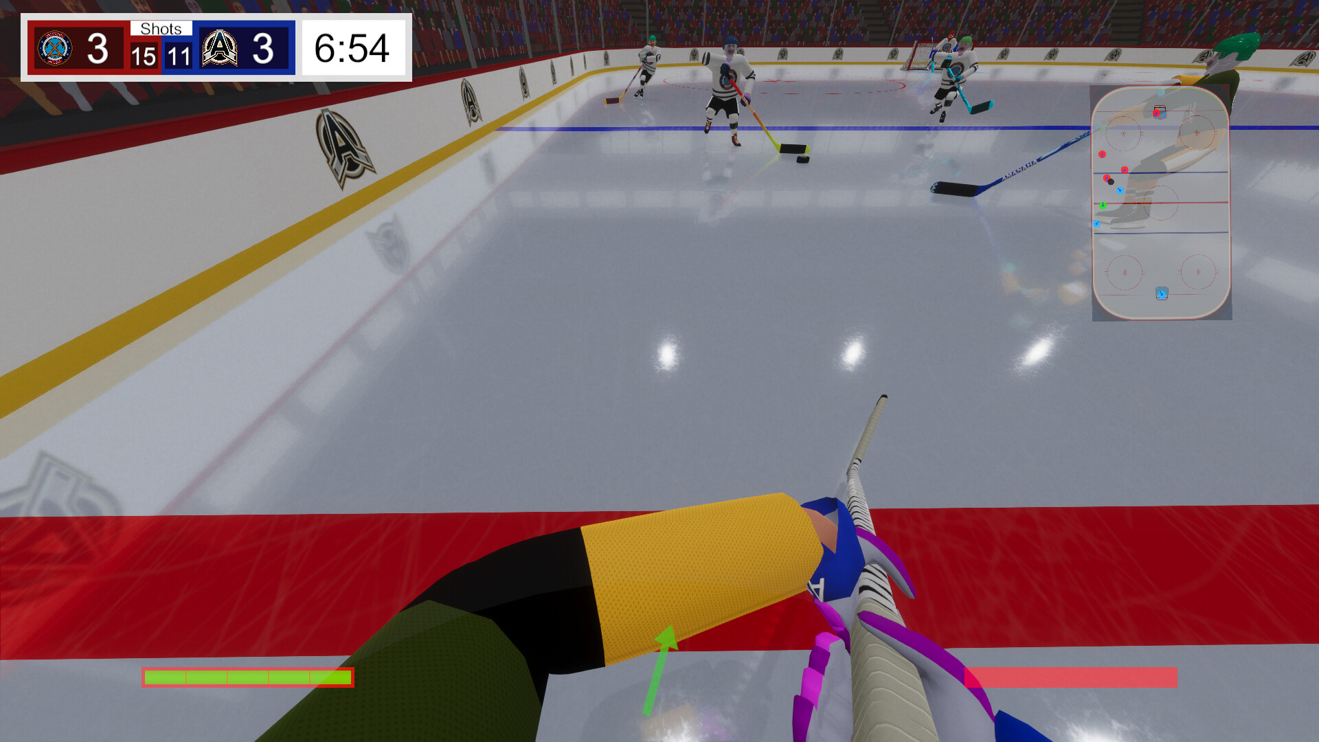 Amanaha hockey Screenshot 0