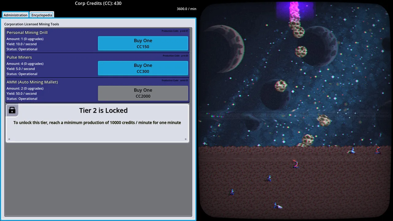 Idle Mining Manager Screenshot 2