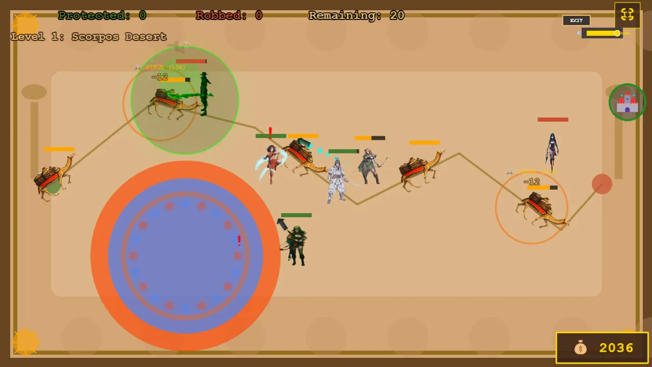 Silk Road Defenders Screenshot 3