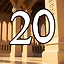 20 level completed icon