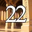 22 level completed icon