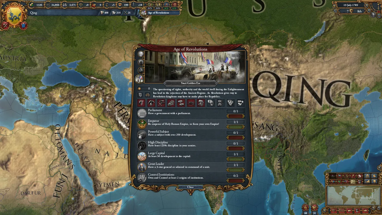 Expansion - Europa Universalis IV: Mandate of Heaven Screenshot 6