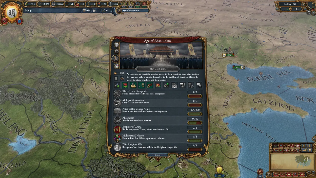 Expansion - Europa Universalis IV: Mandate of Heaven Screenshot 5