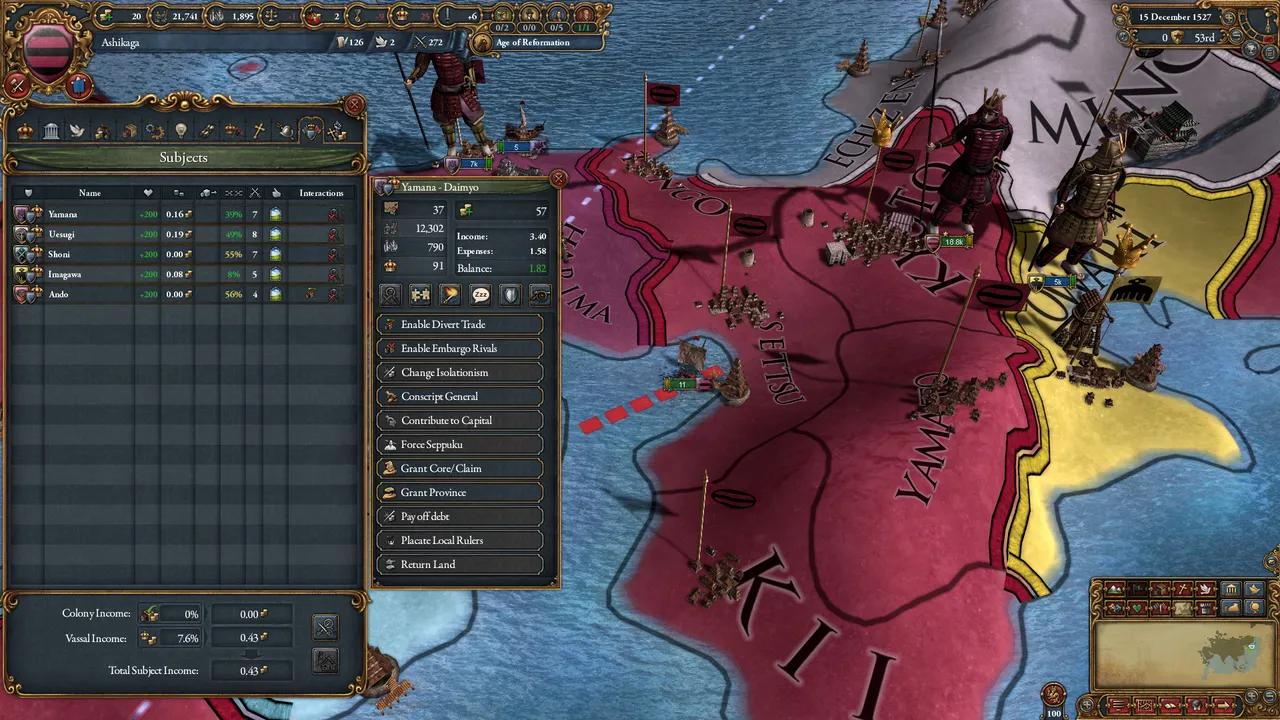 Expansion - Europa Universalis IV: Mandate of Heaven Screenshot 3