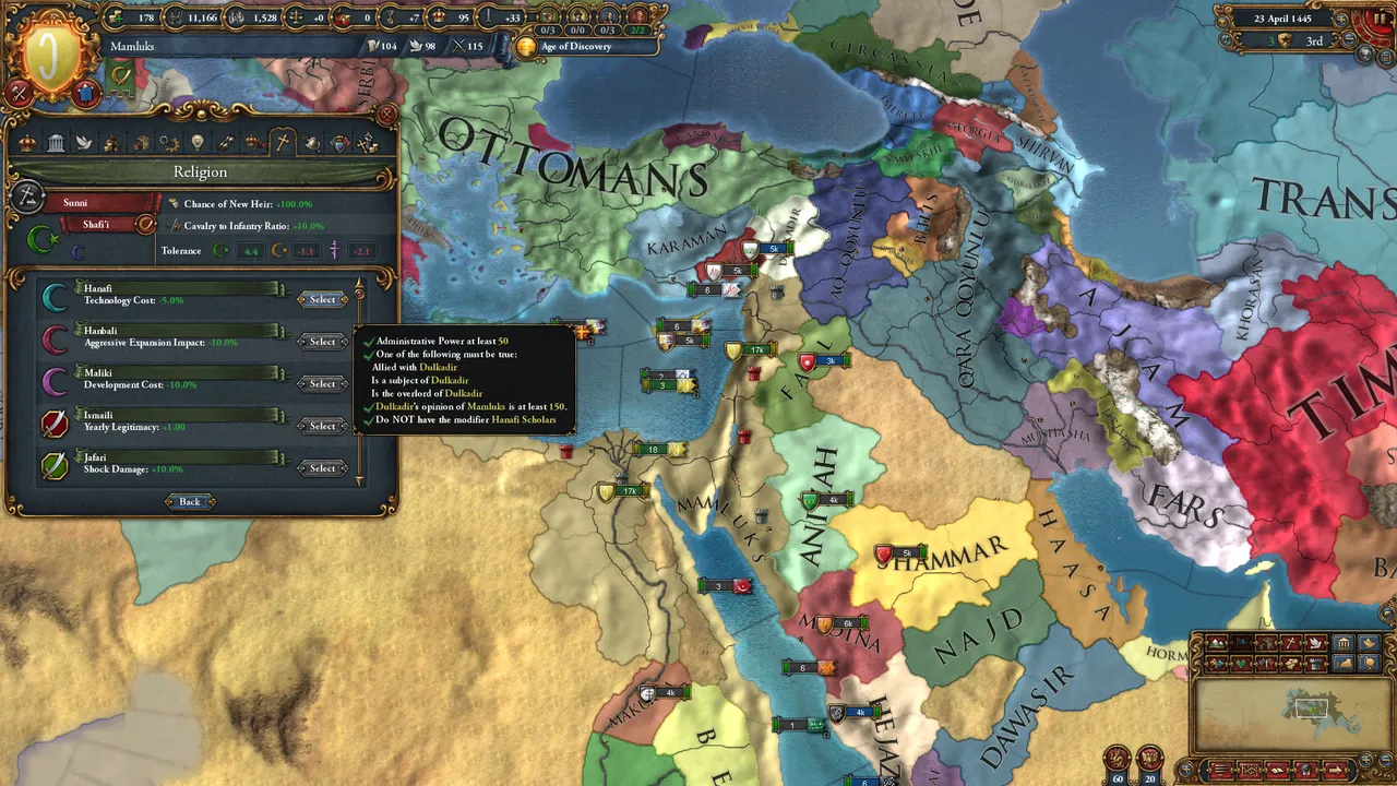 Expansion - Europa Universalis IV: Cradle of Civilization Screenshot 1