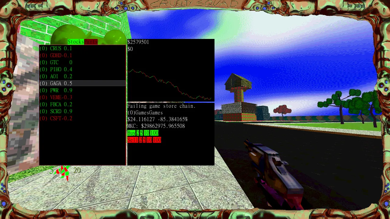 Cruelty Squad Soundtrack Screenshot 2
