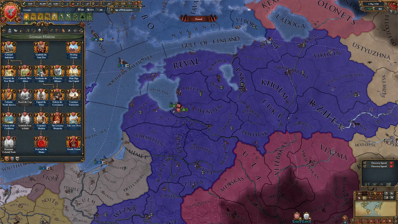 Immersion Pack - Europa Universalis IV: Lions of the North Screenshot 5