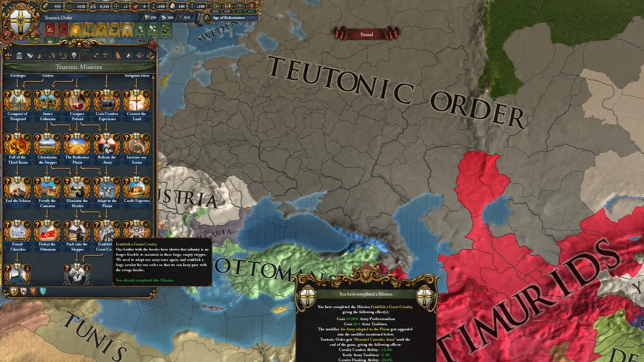 Immersion Pack - Europa Universalis IV: Lions of the North Screenshot 1