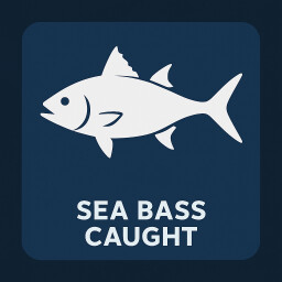 Sea Bass Caught icon