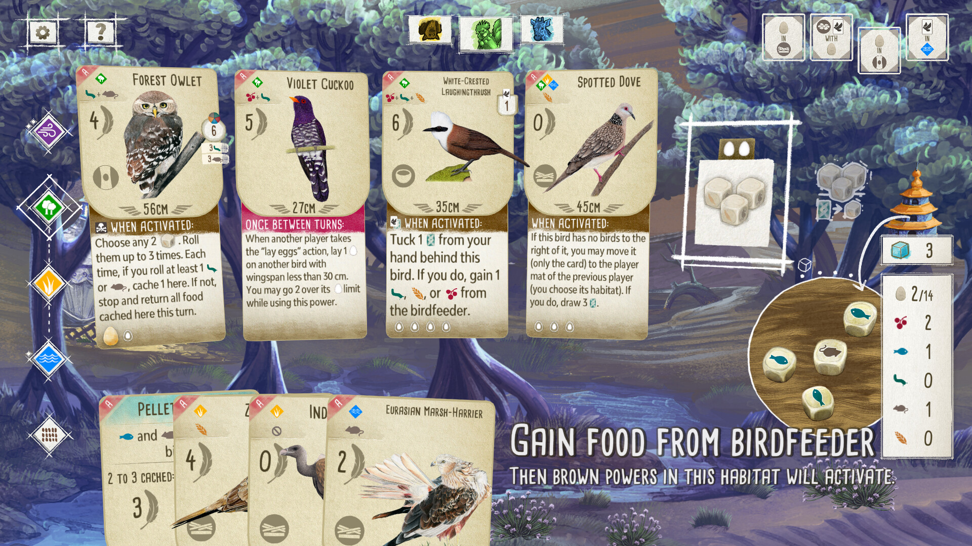 Wingspan: Asia Expansion Screenshot 1