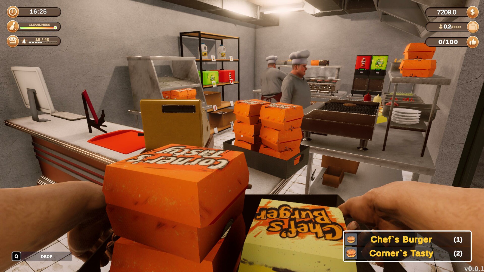 Corner Kitchen Fast Food Simulator Screenshot 8