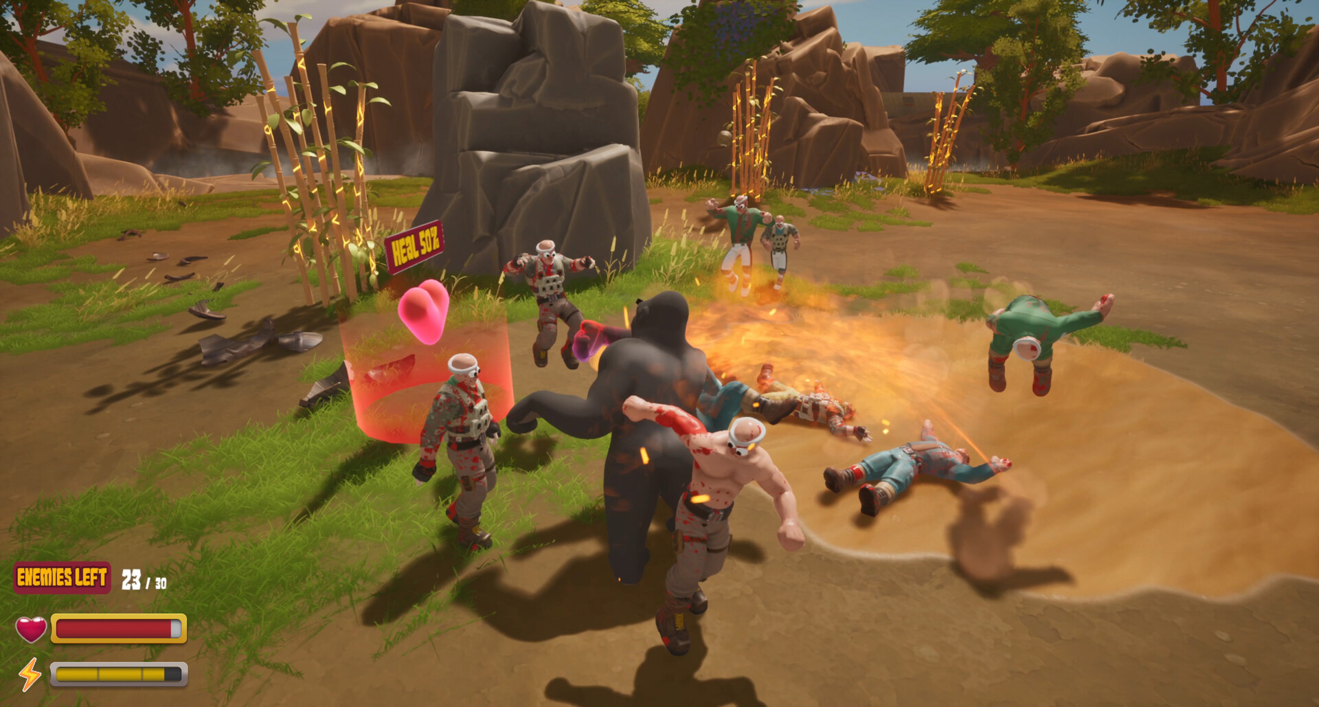 Gorilla Gauntlet Screenshot 0