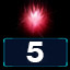 Upgrade the red energy 5 times icon