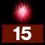 Upgrade the red energy 15 times icon