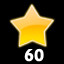 Collect 60 stars icon