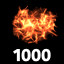 Collect 1000 energy icon