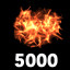 Collect 5000 energy icon