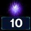 Upgrade the blue energy 10 times icon