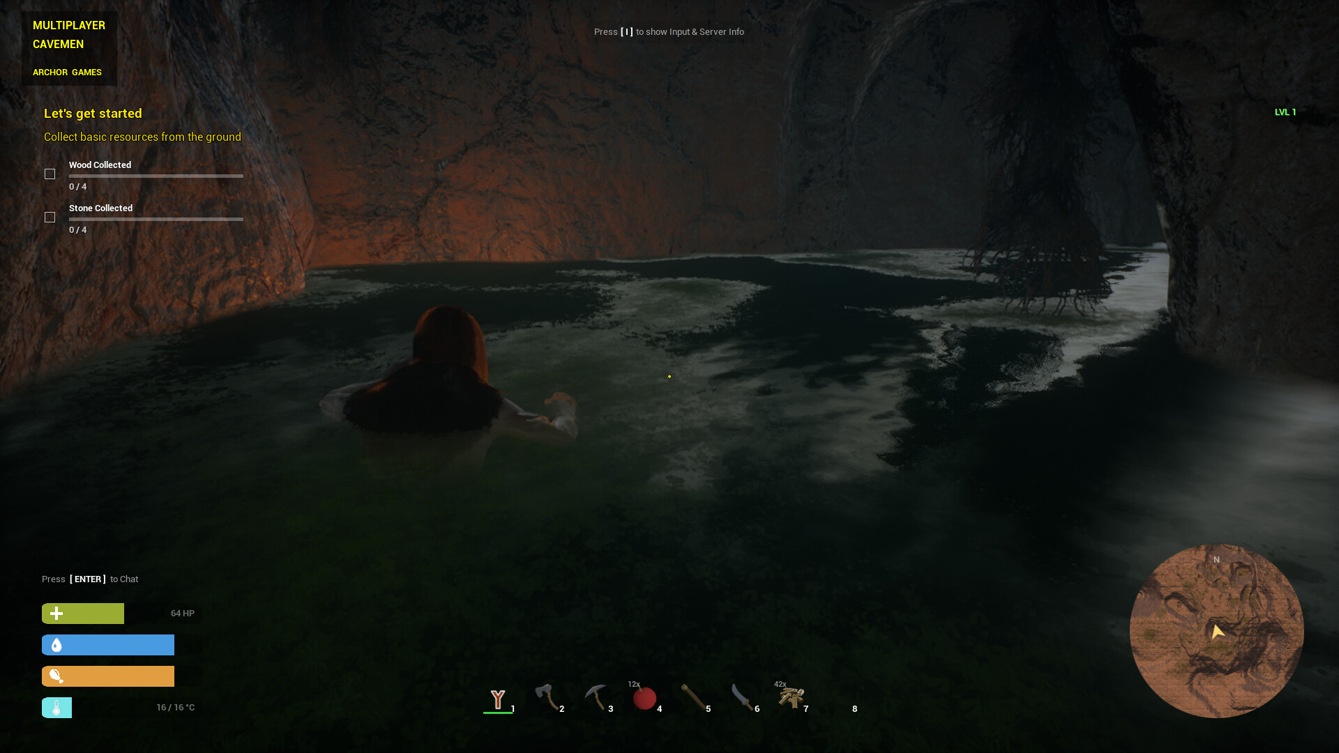 MULTIPLAYER CAVEMEN Screenshot 2