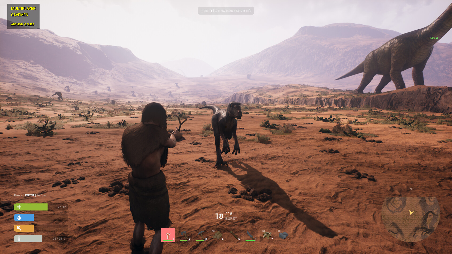 MULTIPLAYER CAVEMEN Screenshot 3