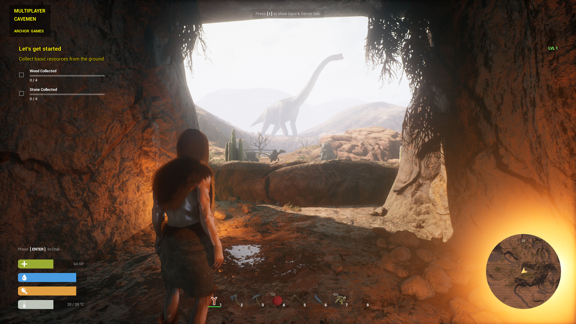 MULTIPLAYER CAVEMEN Screenshot 8